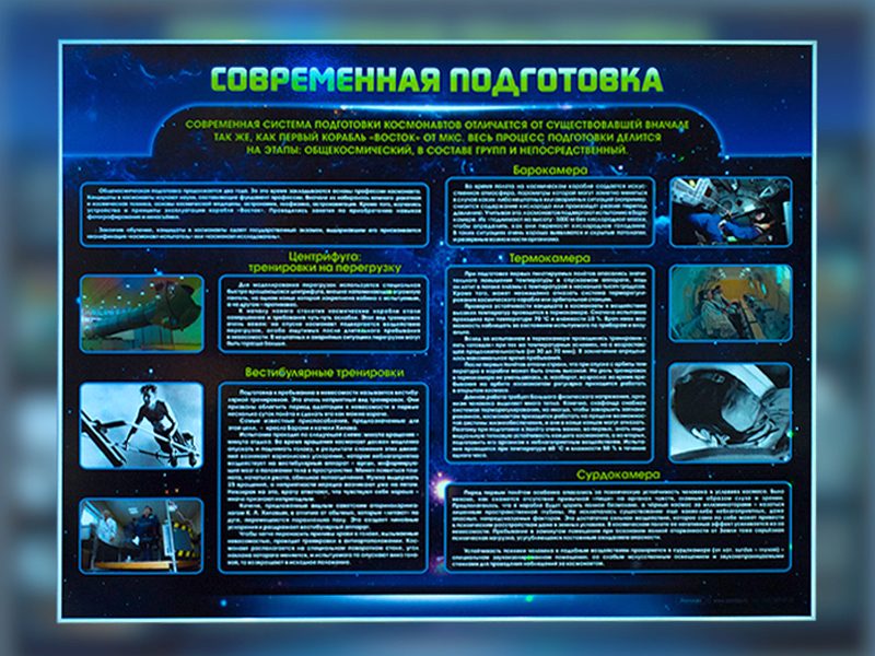 Стенд "Современная подготовка"